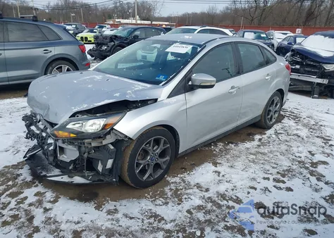 2013 Ford Focus Se из США, поврежденный, VIN 1FADP3F28DL201792